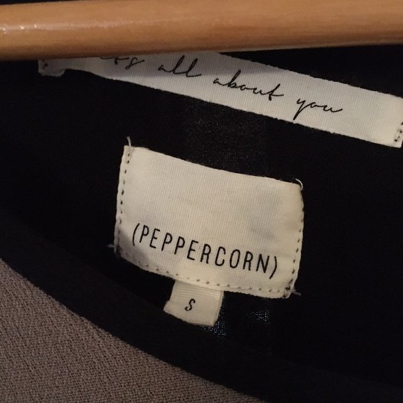 Peppercorn Sheer Boho 3/4 Sleeve Tunic Blouse - Picture 10 of 10